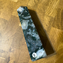 Load image into Gallery viewer, Moss Agate Tower