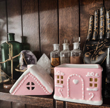 Load image into Gallery viewer, Pink Ceramic Cottage Burner