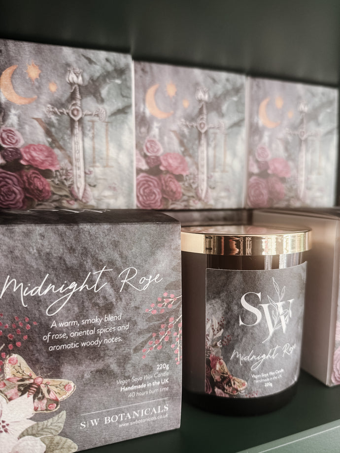 Midnight Rose Candle