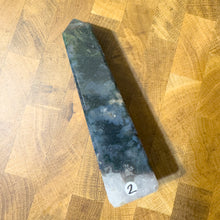 Load image into Gallery viewer, Moss Agate Tower
