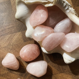 Rose Quartz Tumblestone