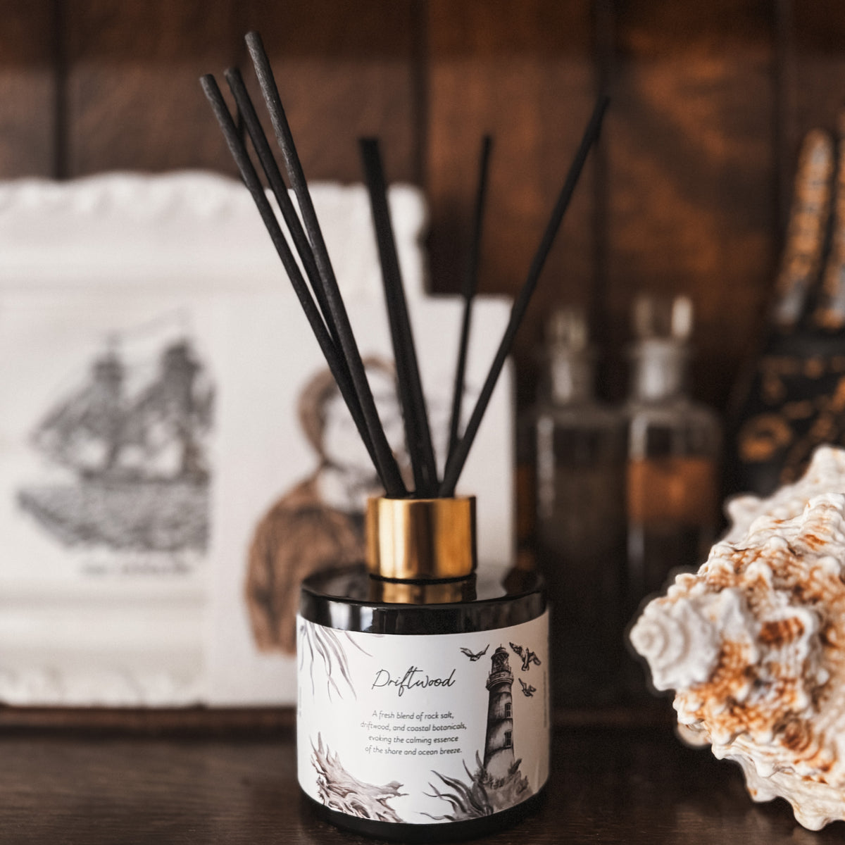 Driftwood Reed Diffuser – S.W. Botanicals