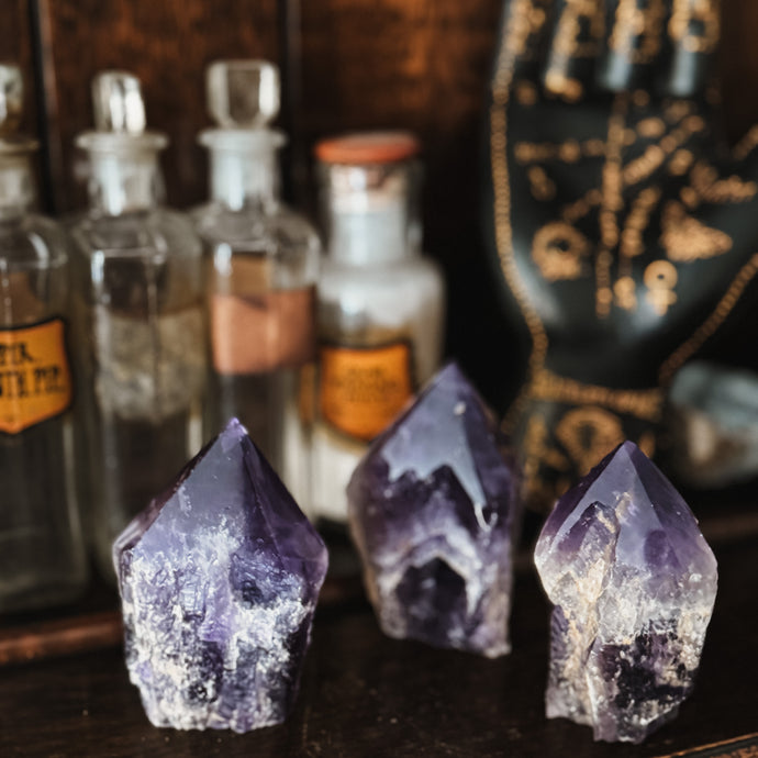 Amethyst Cut Base Point