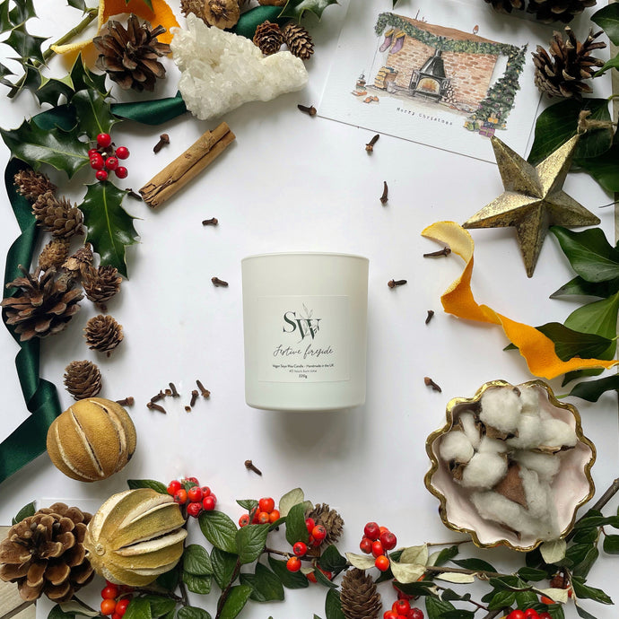 Festive Fireside Candle - Limited Edition